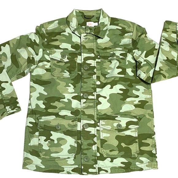 Boys Camo Jacket Long Sleeve - Picture 2 of 4